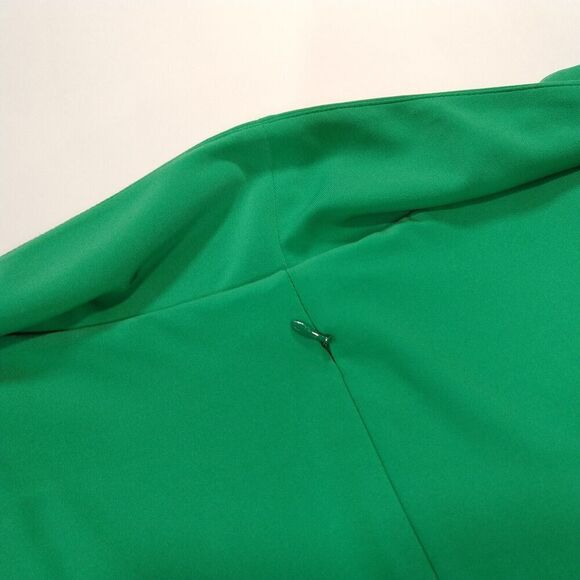 Joseph Ribkoff Signature Maxi Dress Size 10 Spring Green Jersey Faux Wrap 2024 - Picture 9 of 11